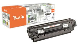 Peach C726bk Tonermodul bk ersetzt Canon CRG-726 bk