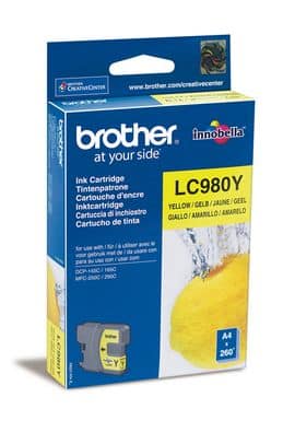 Brother B980Y ye - Brother LC-980Y für z.B. Brother DCP -145 C