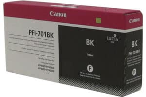 Canon C701BK XL bk - Canon PFI-701BK für z.B. Canon Imageprograf IPF 8000