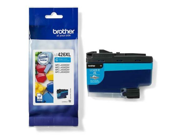 Brother B426 XL c - Brother LC426XLC für z.B. Brother MFCJ 4340 DW