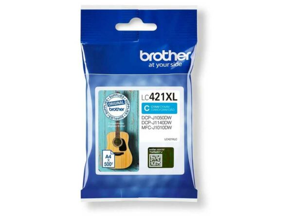 Brother B421 XL c - Brother LC421XLC für z.B. Brother DCPJ 1140 DW