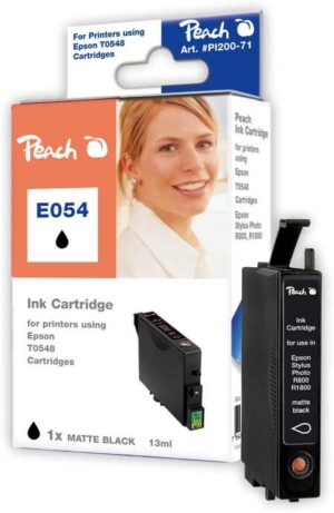 Peach E548MBK Druckerpatrone matt bkmt ersetzt Epson T0548MBK