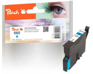 Peach E322C Druckerpatrone cy ersetzt Epson T0322C