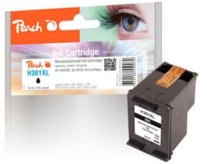 Peach H301XLbk Druckkopf XL bk ersetzt HP No. 301XL bk