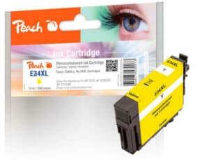 Peach E34 Druckerpatrone XL ye ersetzt Epson T3474