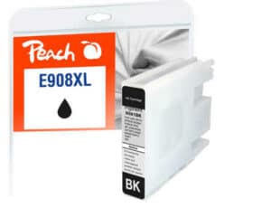 Peach E907/908 Druckerpatrone XL bk ersetzt Epson T9081