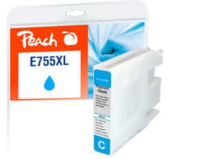 Peach E754/755/756 Druckerpatrone XL cy ersetzt Epson T7552C