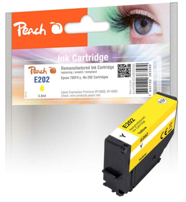 Peach E2F4 Druckerpatrone ye ersetzt Epson T02F4