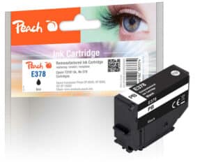 Peach E378/478 Druckerpatrone bk ersetzt Epson T3781