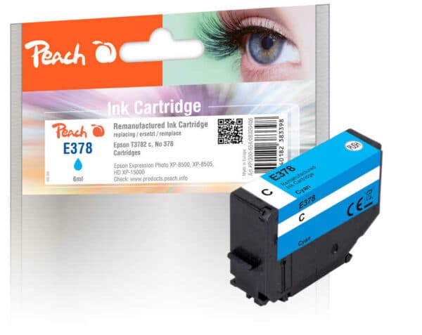 Peach E378/478 Druckerpatrone cy ersetzt Epson T3782