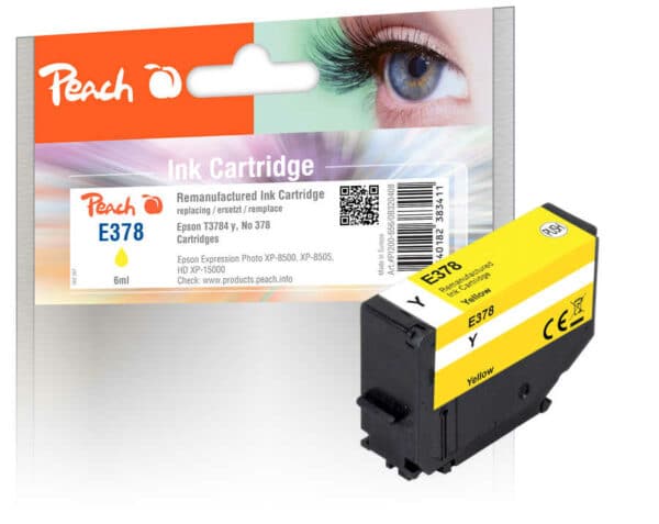 Peach E378/478 Druckerpatrone ye ersetzt Epson T3784