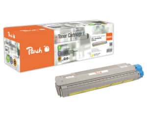 Peach O4405 Tonermodul ye ersetzt OKI 44059209 für z.B. OKI CX 2633