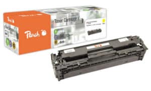 Peach H653AY Tonermodul ye ersetzt HP No. 653A Y