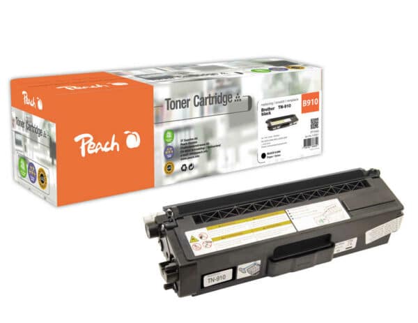 Peach B910BK Tonermodul bk ersetzt Brother TN-910BK für z.B. Brother MFCL 9570 CDW