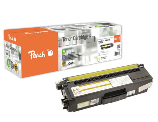 Peach B910Y Tonermodul ye ersetzt Brother TN-910Y für z.B. Brother MFCL 9570 CDW