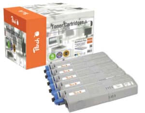 Peach O4648/49 5 Tonermodule (2*bk