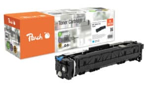 Peach H207A Tonermodul cy ersetzt HP No. 207A