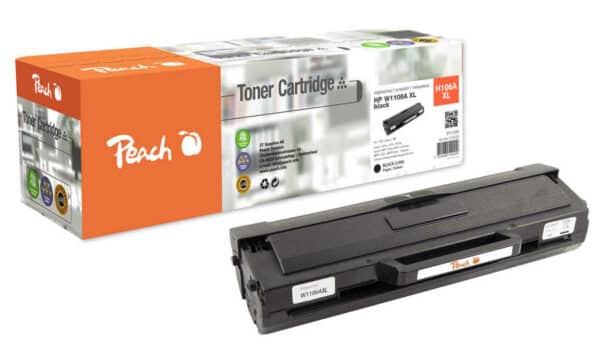 Peach H106AXL Tonermodul XL bk ersetzt HP No. 106A XL