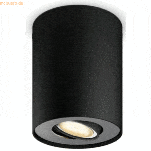 Signify Philips Hue White Amb. Pillar Spot 1flg schwarz 350lm Erweit.