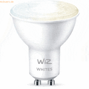 Signify WiZ White 50W GU10 Spot Tunable matt Einzelpack.