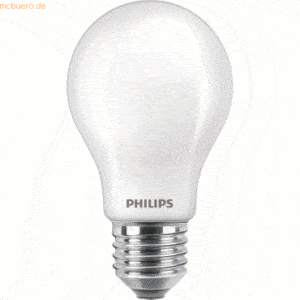 Signify Philips LED classic Lampe 60W E27 Warmweiß 806lm matt 3erPack