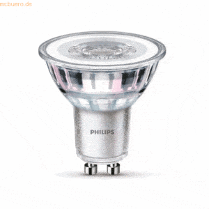 Signify Philips LED classic Lampe 60W GU10 Warmw 355lm Silber 2erPack