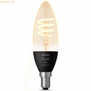 Signify Philips Hue White Amb. E14 Filament Einzelpack