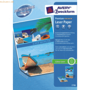 Avery Zweckform Fotopapier Laser A4 200g/qm glossy VE=100 Blatt