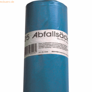 Neoten Abfallsäcke 700x1100mm blau 120l VE=25 Stück