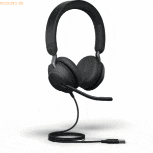 GN Audio Germany JABRA Evolve2 40 USB-A Stereo UC black