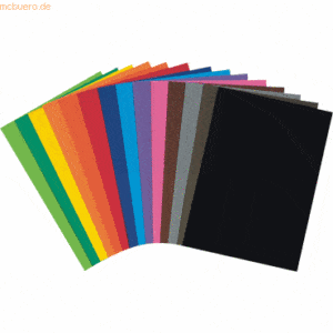 3 x Clairefontaine Tonzeichenpapier A4 120g/qm VE=25 Blatt weiß