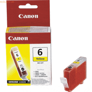 Canon Tintenpatrone Canon BCI-6 Y gelb