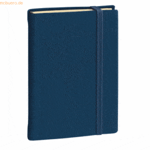 Quo Vadis Buchkalender Pre Prestige 21x27cm Silk marineblau 2023