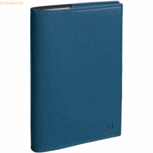 Quo Vadis Buchkalender Minister Prestige 16x24cm Soho stahlblau 2023