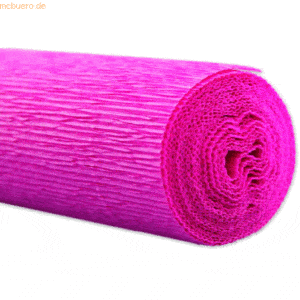 5 x Werola Gärtnerkrepp 50x250cm 128g/qm pink