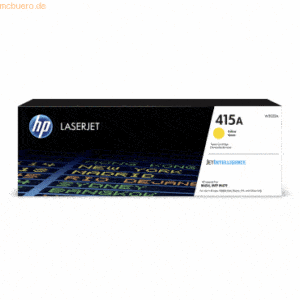 Hewlett Packard HP Toner 415A Gelb (ca. 2.100 Seiten)