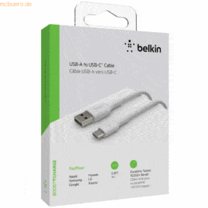 Belkin Belkin USB-C/USB-A Kabel ummantelt