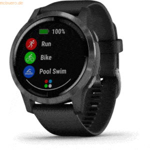 Garmin Garmin vivoactive 4 Schwarz/Schiefergrau