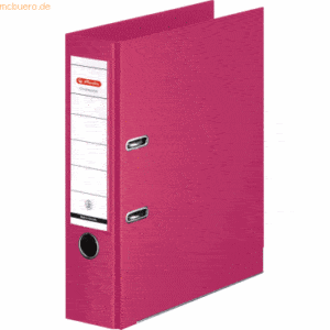 Herlitz Ordner Kunststoff A4 maX.file protect plus 80mm fuchsia