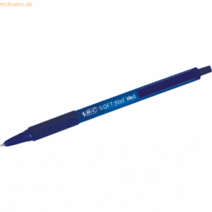 Bic Druckkugelschreiber Soft Feel Clic Grip blau