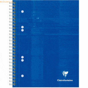 Clairefontaine Collegeblock A5 80 Blatt 90g/qm kariert