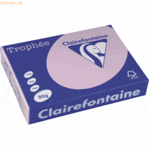 Clairefontaine Kopierpapier Trophee Pastell A480g/qm lila VE=500 Blatt