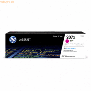 Hewlett Packard HP Toner 207X Magenta (ca. 3.150 Seiten)