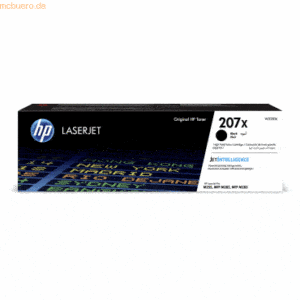 Hewlett Packard HP Toner 207X Schwarz (ca. 3.150 Seiten)