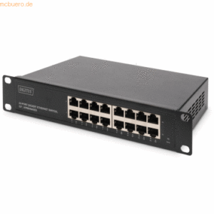 Assmann DIGITUS 16-Port Gigabit Ethernet Switch 10- unmanaged