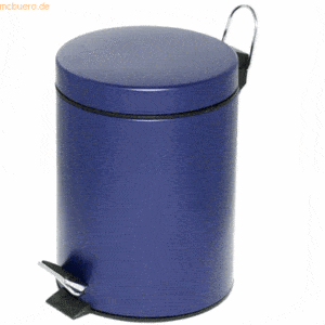 Alco Tretabfalleimer 5 Liter blau