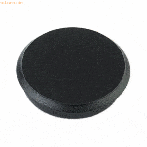 Alco Haftmagnet Metall Kunststoff 24mm TG 300 g schwarz VE=10 Stück