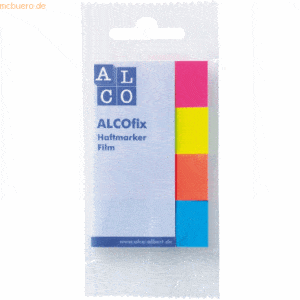 Alco Haftmarker Alcofix 50x20mm VE=4 Farben je 40 Stück