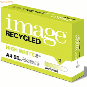 Image Kopierpapier Image BA Recycled hochweiß 80g/qm A4 VE=500 Blatt