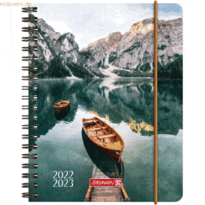 Brunnen Schülerkalender 1 Woche/2 Seiten2022/2023 A6 PP-Einband Lake